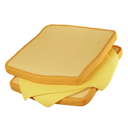 Sándwich de queso  3D Icon