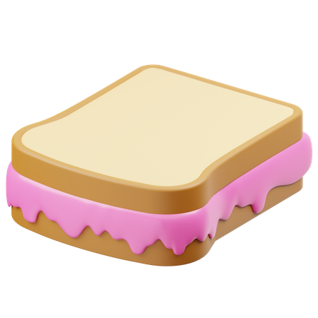 Sandwich à la crème glacée  3D Icon