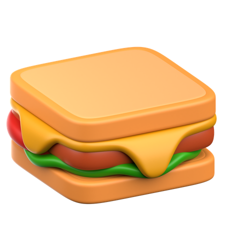 SANDWITCH  3D Icon