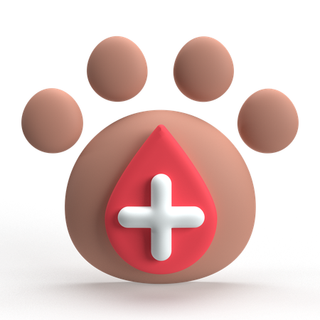 Sangre de animales  3D Icon