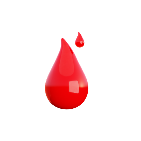 Sangue  3D Icon