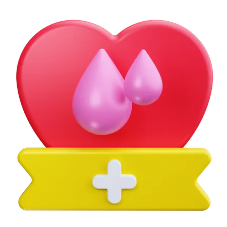 Sangue  3D Icon
