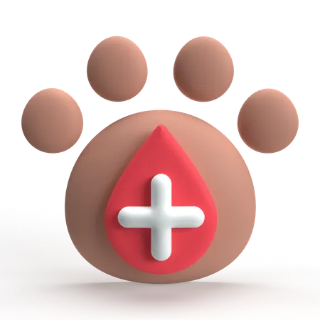 Sangue animal  3D Icon