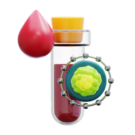 Câncer de sangue  3D Icon