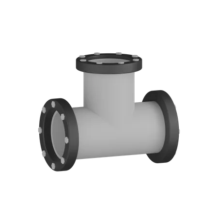 Sanitärrohr  3D Icon