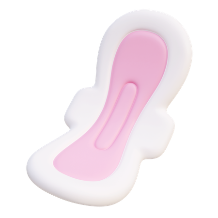 생리대 패드  3D Icon