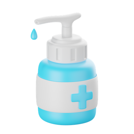 Sanitizer  3D Icon