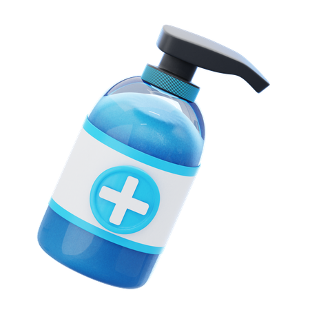 Sanitizer  3D Icon