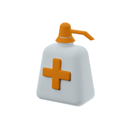 Sanitizer  3D Icon