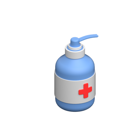 Sanitizer  3D Icon