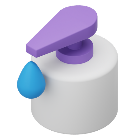 Sanitizer  3D Illustration