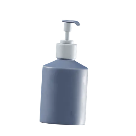 Sanitizer Bottle  3D Illustration