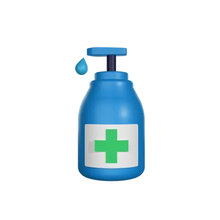Sanitizer Spray  3D Icon