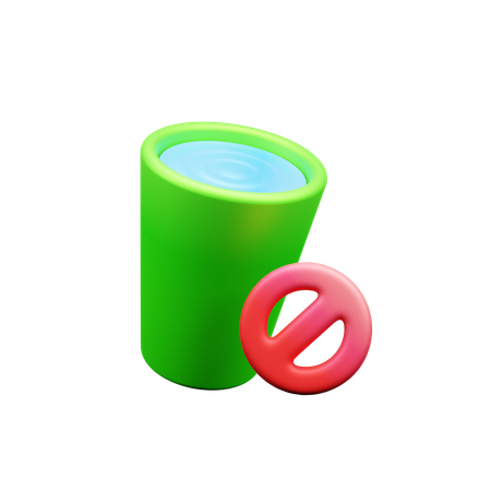 Pas de boisson  3D Icon