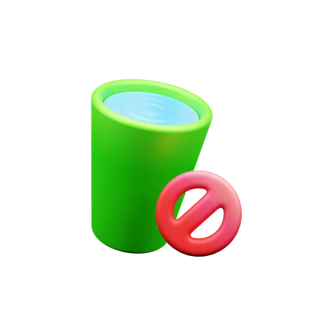 Pas de boisson  3D Icon