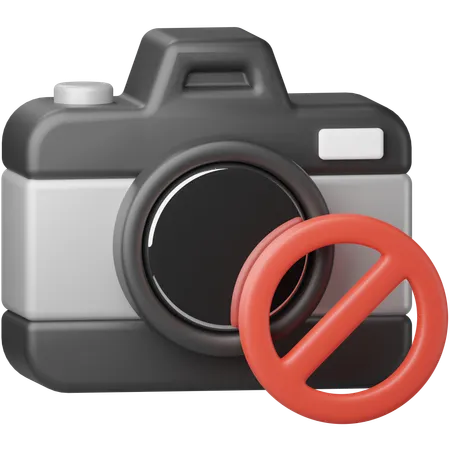 Pas d'appareil photo  3D Icon