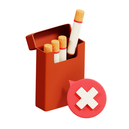 Pas de cigarette  3D Icon