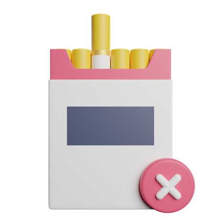 Pas de cigarette  3D Icon