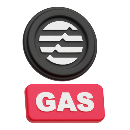 Sans danger pour le gaz  3D Icon