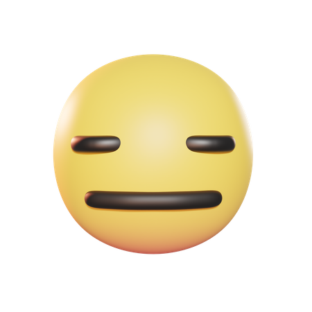 Sans expression  3D Icon