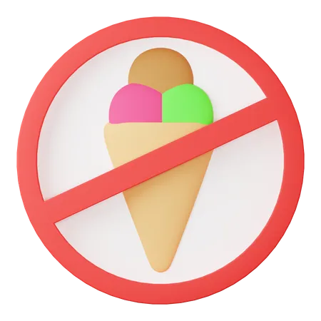 Pas de glace  3D Icon