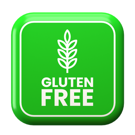 Sans gluten  3D Icon