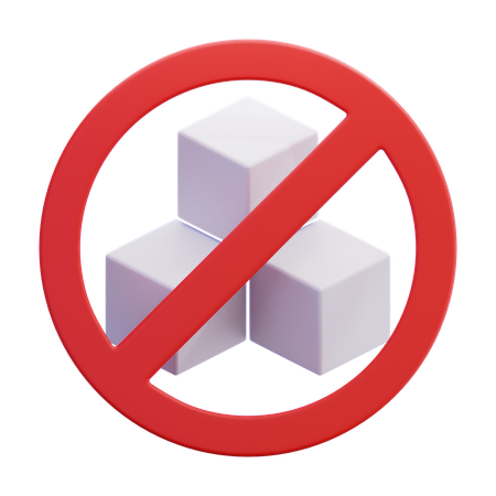 Sans sucre  3D Icon