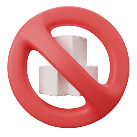 Sans sucre  3D Icon