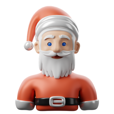 Santa  3D Icon