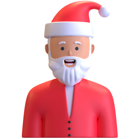 Santa  3D Illustration