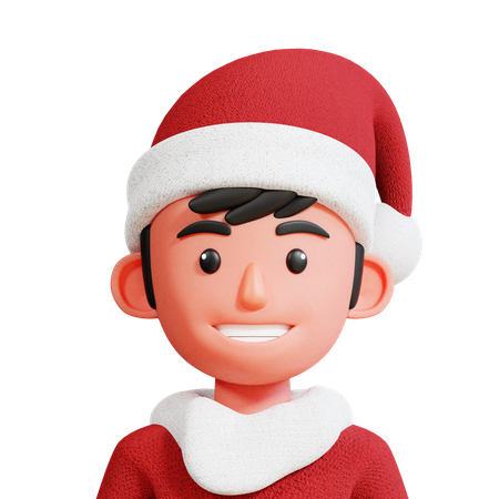 Santa Boy  3D Icon