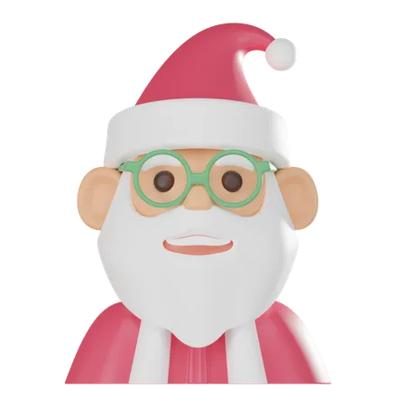 Holiday Season 3 D Santa Claus Icon Perfect For Christmas Themed Designs Cheerful Santa Brings Joy And Festive Spirit To Your Projects Ideal For Holiday Cards Decorations 3 D Render 3D Icon