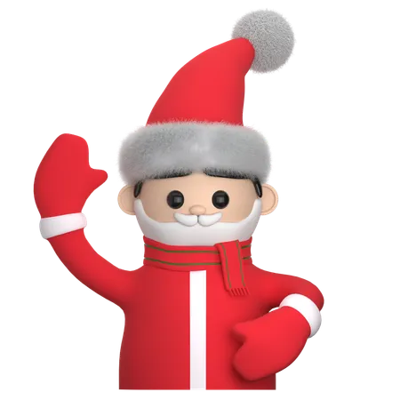 Santa Claus  3D Icon