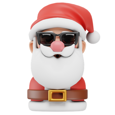 Santa Claus  3D Icon