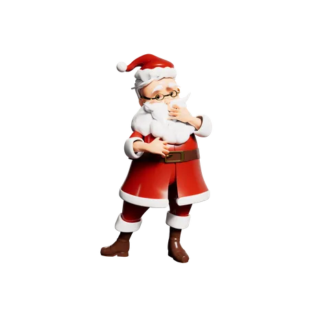 Santa Claus  3D Icon