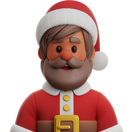 Santa Claus  3D Icon