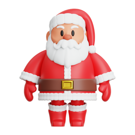 Santa Claus  3D Icon