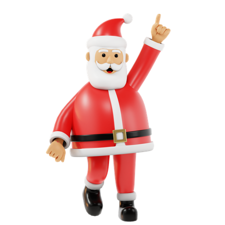 Santa Claus  3D Icon