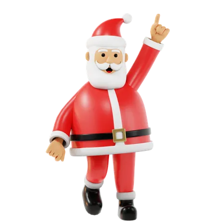 Santa Claus  3D Icon