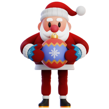 Santa Claus  3D Icon