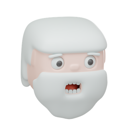 Santa Claus  3D Icon