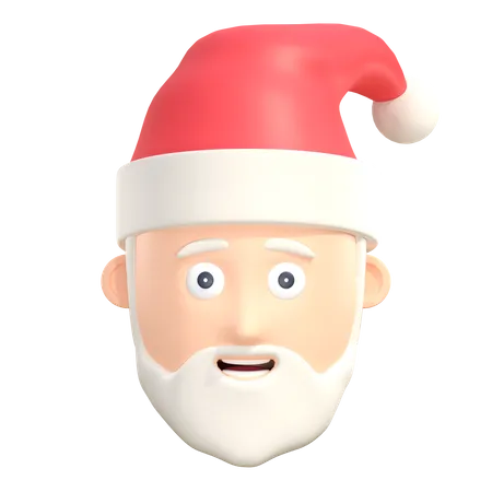 Santa Claus  3D Icon