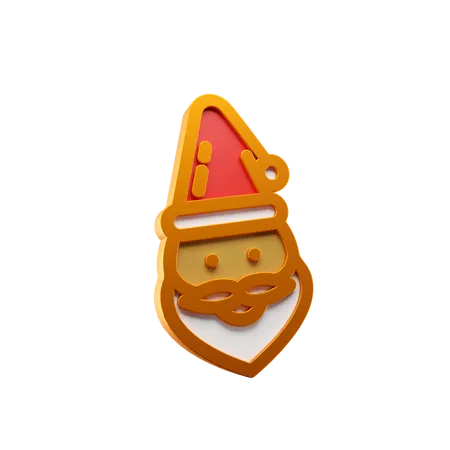 Santa Claus  3D Icon