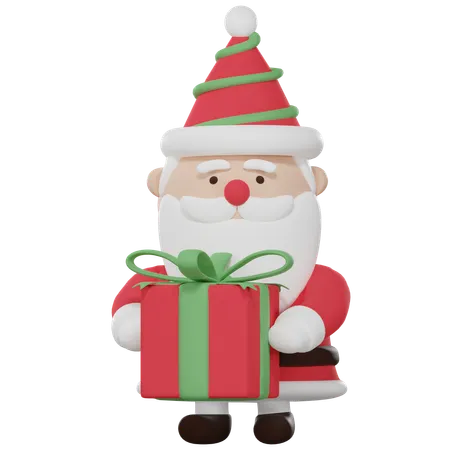 Santa Claus  3D Icon