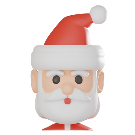 Santa Claus  3D Icon