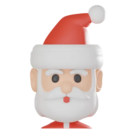 Santa Claus  3D Icon