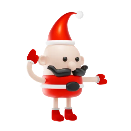 Santa Claus  3D Icon