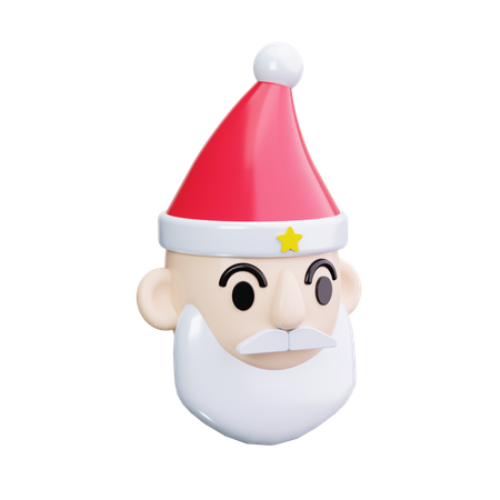 Santa Claus  3D Icon