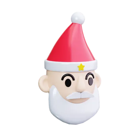 Santa Claus  3D Icon