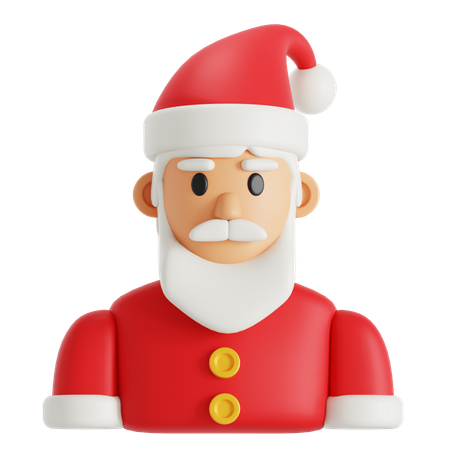 Santa claus  3D Icon